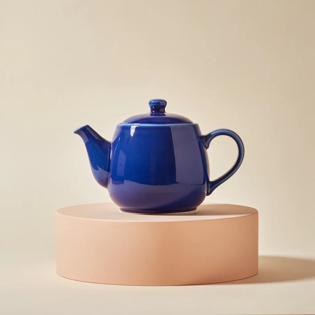 Cobalt blue teapot generated with FLUX.2 Max