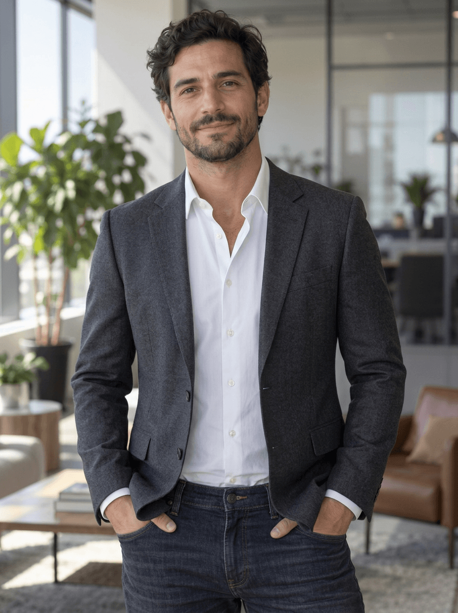 Build a business outfit: Nano Banana 2, run 1