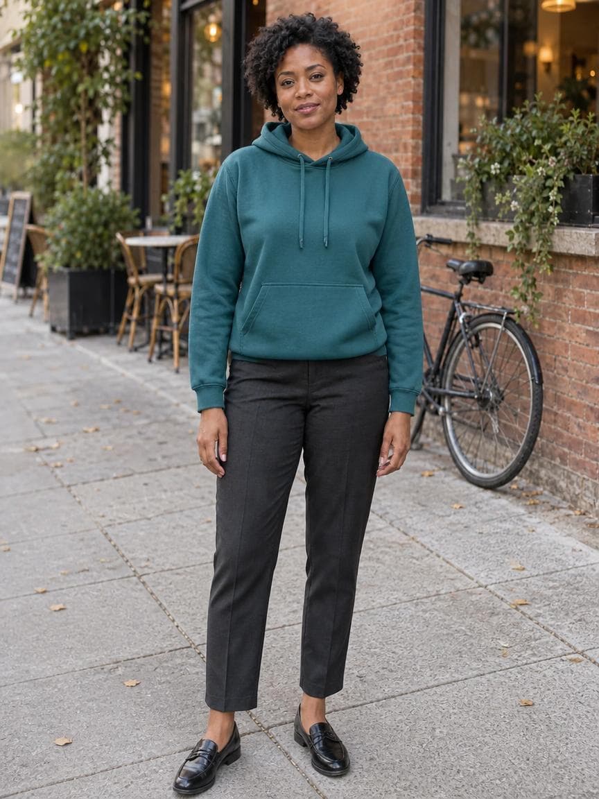 Replace a jacket outdoors: GPT Image 2, run 2